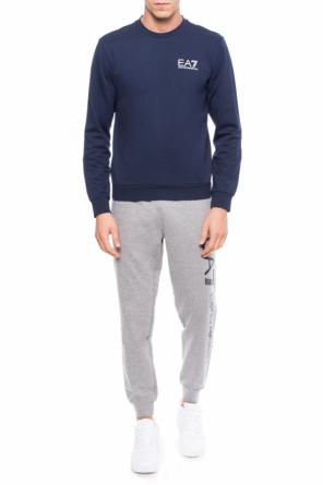 Logo-printed sweatshirt, zdjęcie 2 Logo-printed sweatshirt od EA7 Emporio Armani